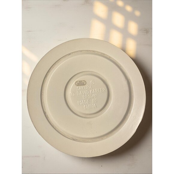 Hand-Painted Sakura David Carter Brown Lighthouse Trivet - Picture 2 of 3